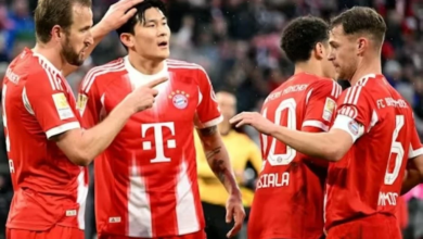 بايرن ميونخ يهزم فرانكفورت 3-2 بثنائية هاري كين