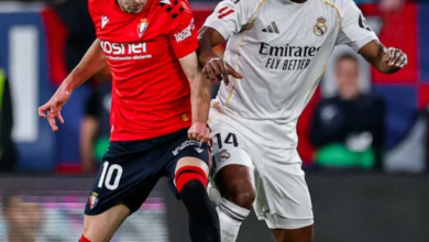 ريال مدريد يخسر من أوساسونا وبرشلونة يقترب من الصدارة