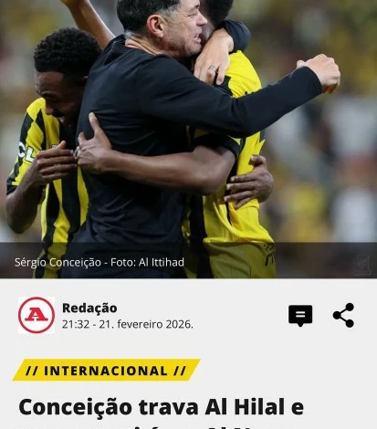 World newspapers comment on Al-Hilal and Al-Ittihad's draw and Benzema's situation