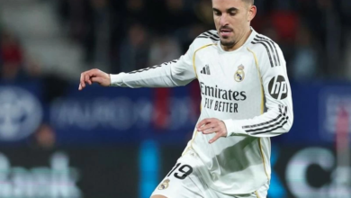 ريال مدريد يعلن إصابة داني سيبايوس بتمزق عضلي