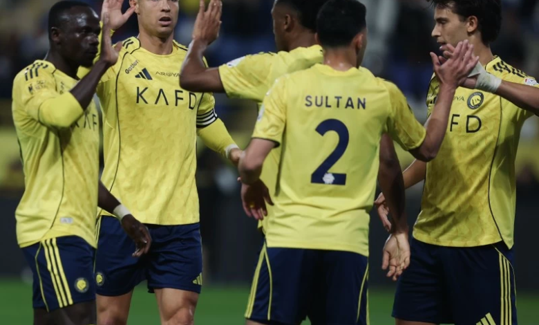 Al-Nassr's attacking statistics: 88 contributions from Ronaldo, Felix, Coman, and Mane