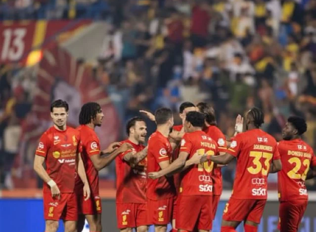 Al-Qadisiyah crushes Al-Ettifaq with four goals in the Eastern Province derby in the Roshan League