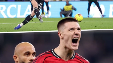 مانشستر يونايتد يهزم إيفرتون 1-0 ويصعد للمركز الثالث