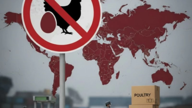 قائمة حظر استيراد الدواجن في السعودية: 40 دولة و16 ولاية