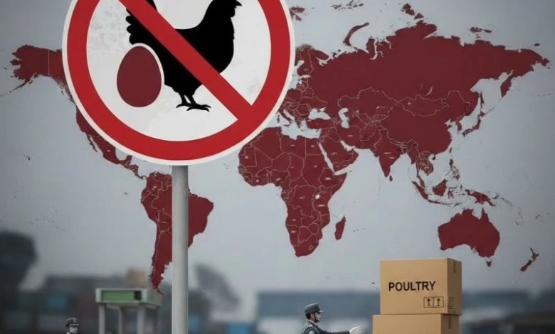 قائمة حظر استيراد الدواجن في السعودية: 40 دولة و16 ولاية