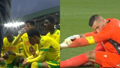 أنتوني لوبيز يتظاهر بالإصابة للإفطار: لفتة إنسانية في الدوري الفرنسي