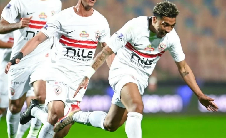 Zamalek tops the Egyptian league with a hard-fought 2-1 victory over Zed