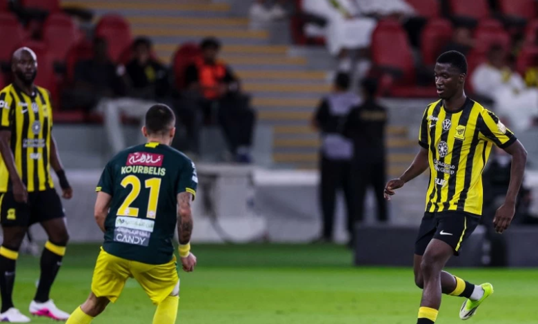 أرقام محمدو دومبيا في مباراة الاتحاد والخليج.. تقييم 8.1