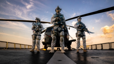 The conclusion of the "Winds of Peace" exercise between the Saudi and Omani navies