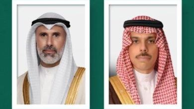 فيصل بن فرحان يهنئ وزير خارجية الكويت ويبحثان المستجدات الإقليمية