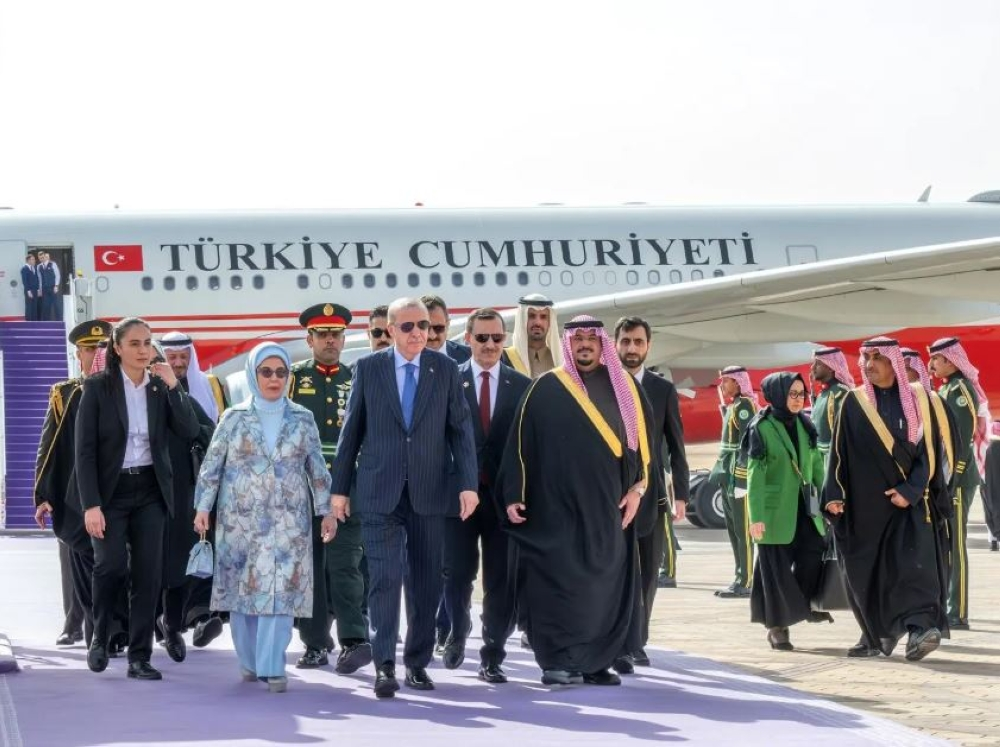 Turkish President and Saudi Crown Prince in a previous meeting