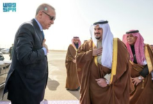 Turkish President departs Riyadh after official visit to Saudi Arabia