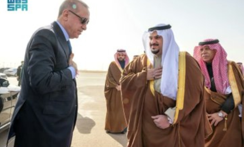 Turkish President departs Riyadh after official visit to Saudi Arabia