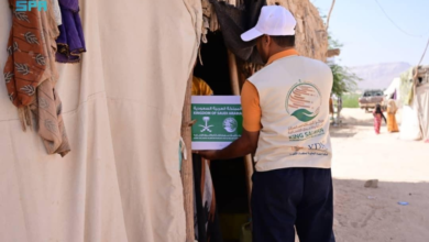 مركز الملك سلمان للإغاثة يواصل تقديم المساعدات الطبية والغذائية باليمن