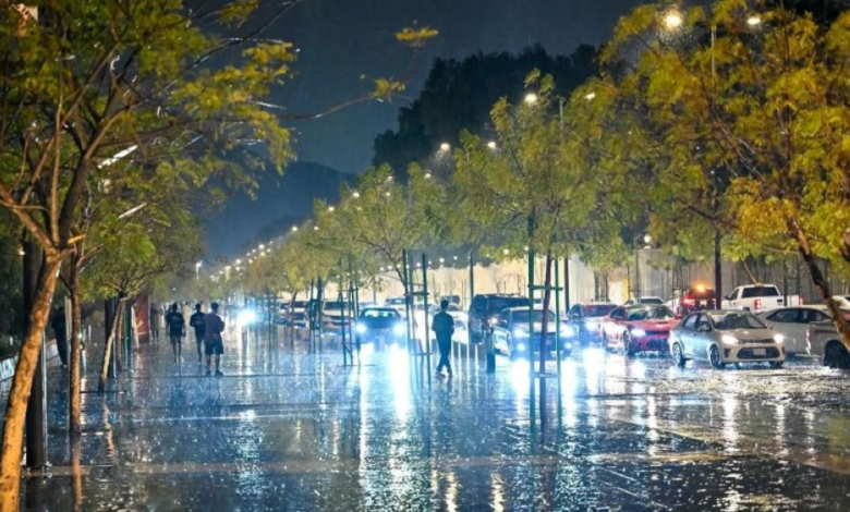 Rain in Medina: Weather alert and warnings of flash floods