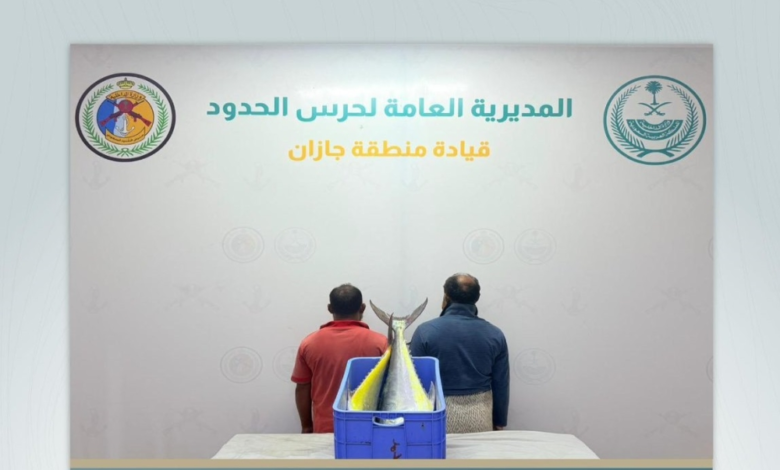 جازان: ضبط مخالفين للصيد البحري في بيش وحرس الحدود يحذر