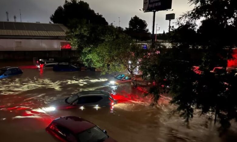 العاصفة مارتا تضرب إسبانيا والبرتغال: فيضانات وتحذيرات قصوى