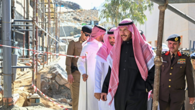 محافظ الطائف يتفقد ميقات السيل الكبير ووادي محرم قبل رمضان