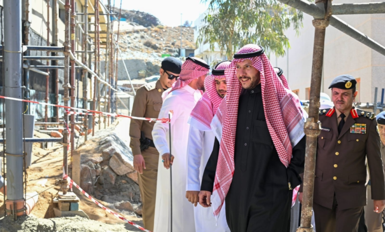 محافظ الطائف يتفقد ميقات السيل الكبير ووادي محرم قبل رمضان