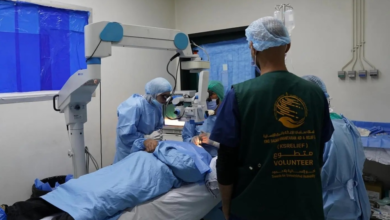 مركز الملك سلمان للإغاثة ينجز 455 جراحة عيون في دمشق