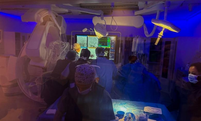 إنقاذ مريضة سودانية من جلطة دماغية بمدينة الملك عبدالله الطبية