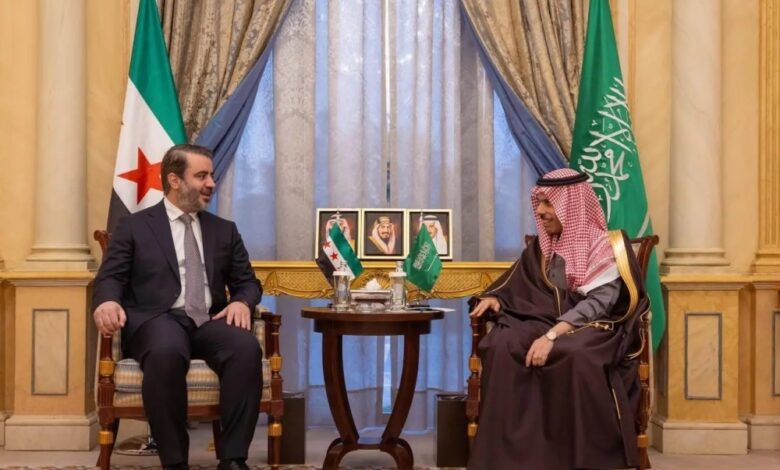 وزير الخارجية السعودي يبحث مع نظيره السوري أمن واقتصاد سوريا