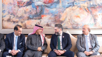 السفير السعودي يزور جناح المملكة بمعرض دمشق للكتاب 2026