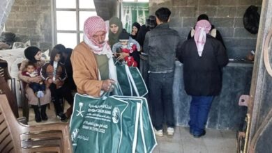 مركز الملك سلمان يوزع قسائم كسوة الشتاء في درعا 2026