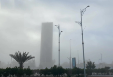 طقس الجمعة في السعودية: غبار وضباب ورياح نشطة على 8 مناطق