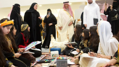 وزير التعليم يفتتح مهرجان الفنون الطلابية في يوم التأسيس