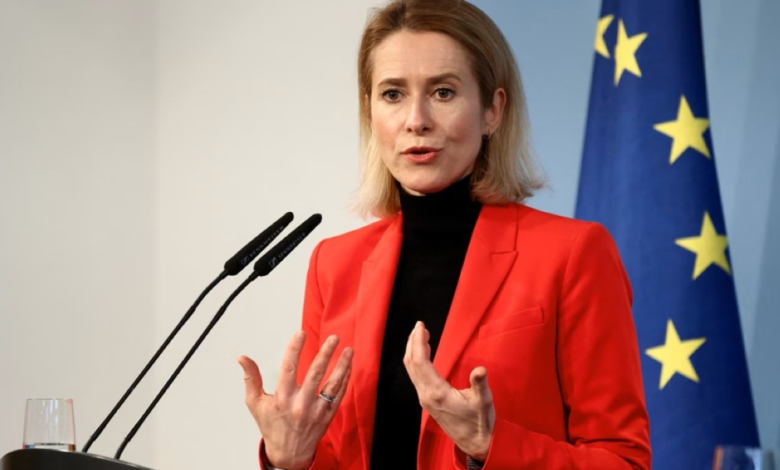 Callas rejects the American rhetoric and demands concessions from Russia in Ukraine