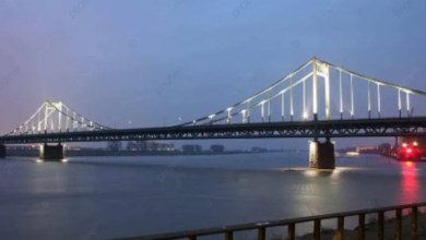 إعادة فتح جسر الرين في ليفركوزن بعد إغلاق بسبب الجليد