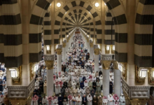 The first Taraweeh prayer in the Prophet's Mosque: A spiritual atmosphere and complete preparations