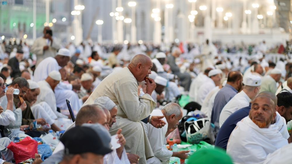 جانب من التنظيم في المسجد الحرام