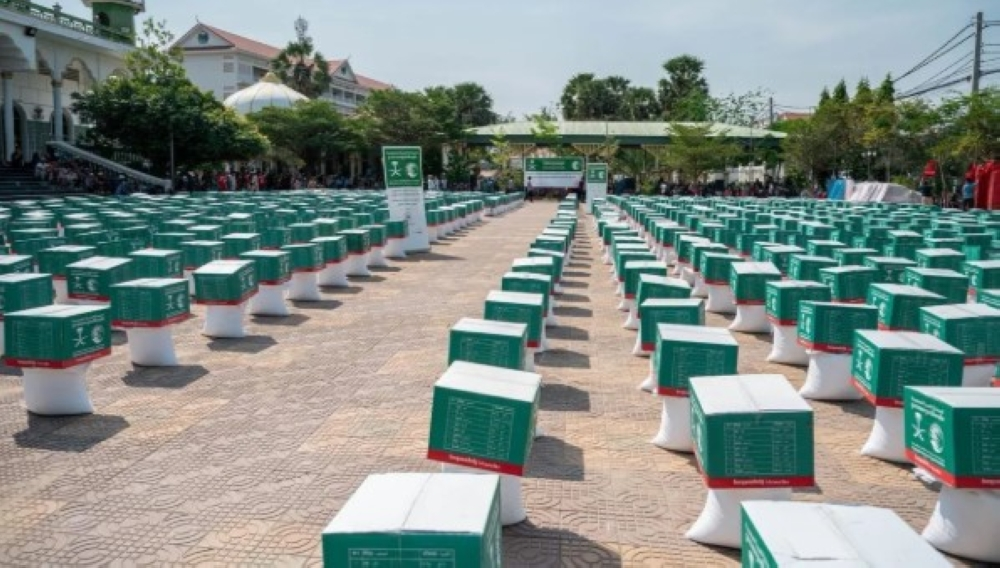 Aid distribution in Djibouti