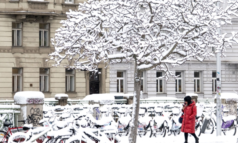 عاصفة ثلجية في النمسا: 5 قتلى وفوضى عارمة