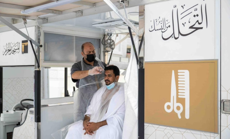 Service for completing the rituals in the Haram: 12 free carts to serve pilgrims