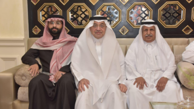 مجلس عايض القحطاني بالخبر يستقبل المهنئين برمضان المبارك