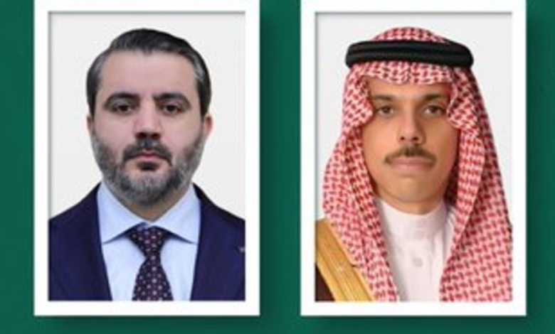 وزير الخارجية السعودي ونظيره السوري يبحثان العلاقات ومستجدات المنطقة