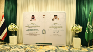 تدشين برامج خادم الحرمين الرمضانية في تايلاند 1447