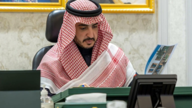 أمير الجوف يطلع على مشروع مجمع تأهيل الأطفال ذوي الإعاقة بسكاكا