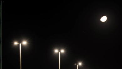 The conjunction of the Moon, Jupiter, and the star Al-Mabsuta adorns the skies of Saudi Arabia