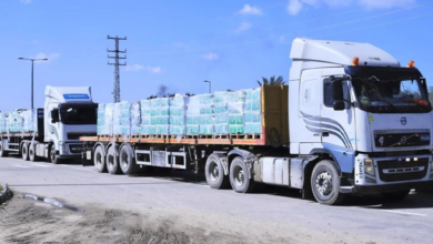 قافلة مساعدات سعودية جديدة تصل غزة لدعم الفلسطينيين