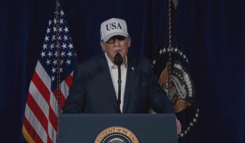 ترامب يعلن عملية عسكرية ضخمة ضد إيران وتدمير صواريخها