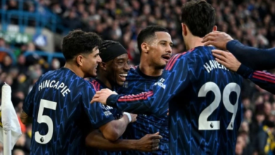 أرسنال يهزم ليدز برباعية ويعزز صدارة الدوري الإنجليزي