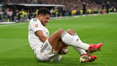 إصابة جود بيلينغهام: تشخيص ريال مدريد ومدة الغياب المتوقعة