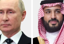 محمد بن سلمان وبوتين يبحثان التصعيد العسكري في المنطقة