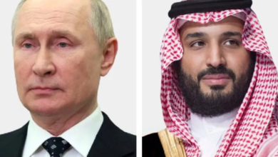 محمد بن سلمان وبوتين يبحثان التصعيد العسكري في المنطقة