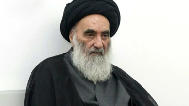 السيستاني يحذر من فوضى عارمة ويدعو لوقف الحرب فوراً