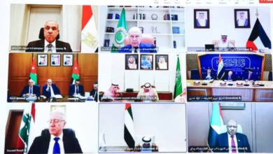 وزراء الخارجية العرب يدينون إيران ويلوحون بالدفاع المشترك